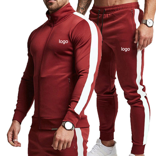 Men's Designer Tracksuit Set Sweat Suit With Logo Print Jogger Blank Sweatsuit