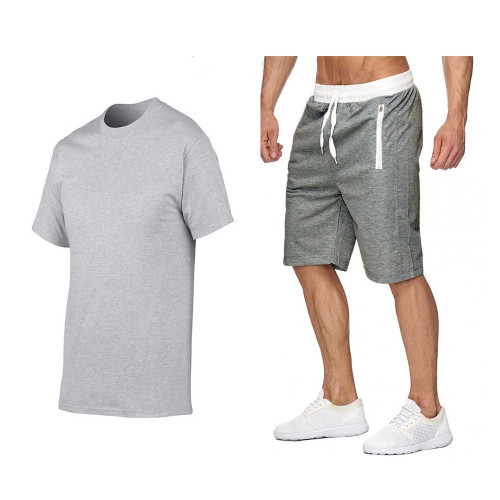 Men's Tracksuit Gym Fitness Sports Suit Clothes Jogging Sport Wear 2 Pcs Set
