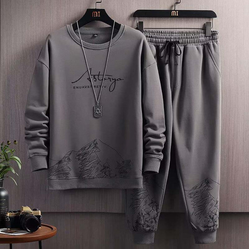 Top Sales Casual Sports Long -Sleeved Men's Tracksuits With Elastic MTPS-002