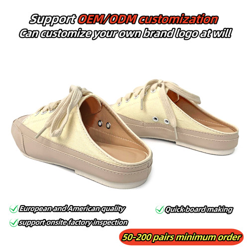Women's Flat Canvas Shoes Platform New Fashionable Casual Step Heel Sneakers Women's Flat Canvas Shoes Platform New Fashionable Casual Step Heel Sneakers