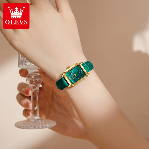 Luxury Watches Small Face Dial Belt Loop Square Women's Wrist Watches For Girls