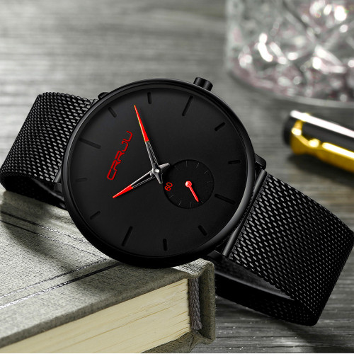 Mens Top Brand Luxury Quartz Watch Reloj Casual Waterproof Sport Watches