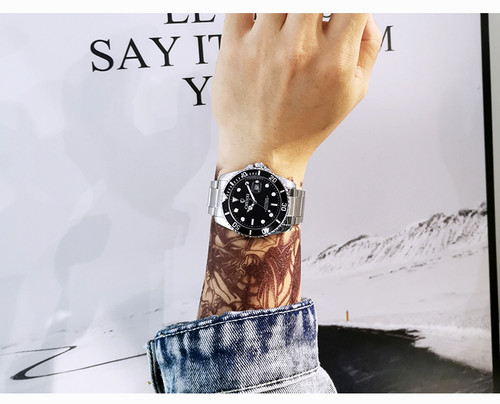 Aimgal Jewelry 3ATM Waterproof Men Wrist Watch Movt Quartz Stainless Steel