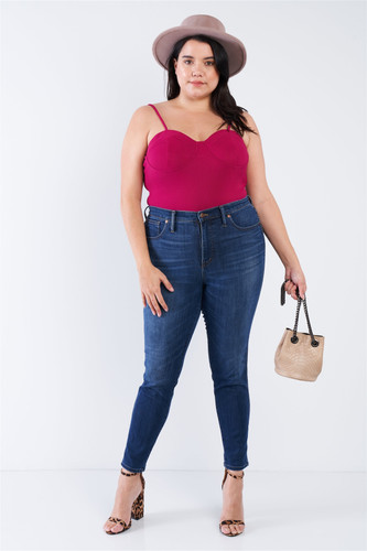 Plus Size Bodysuit-28258