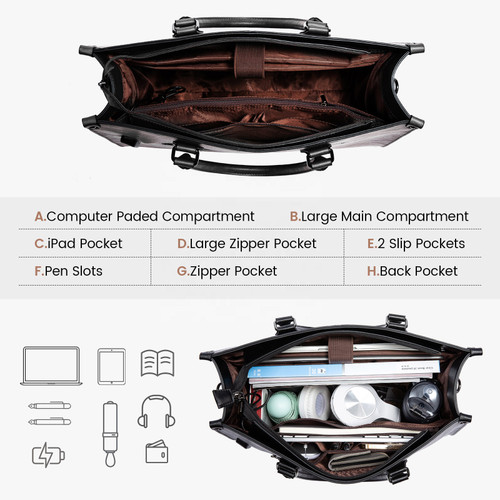High Quality Custom Large Capacity Popular PU HandBag Women's Tote Bag