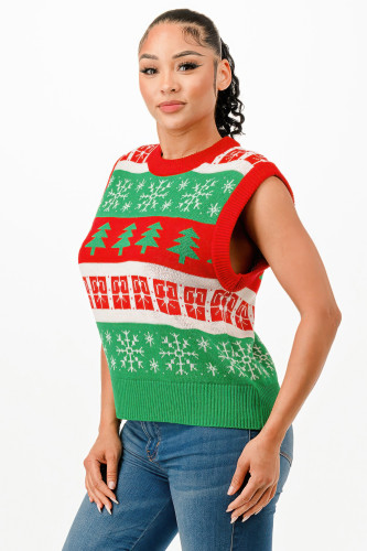 Christmas Vest Sweater       -51823