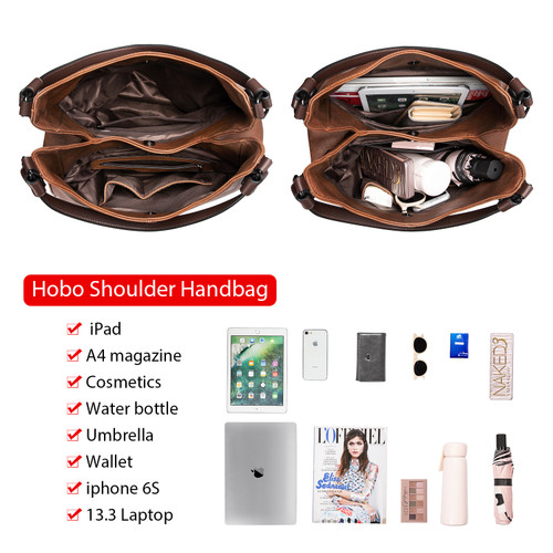 Handbags for Women Large Multi Pocket Ladies Hobo Bag Casual Women's Tote Bags