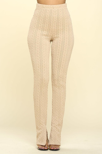 Knit High Rise Leggings-41591