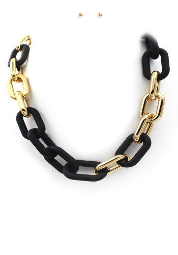 Oval Link Necklace-41448