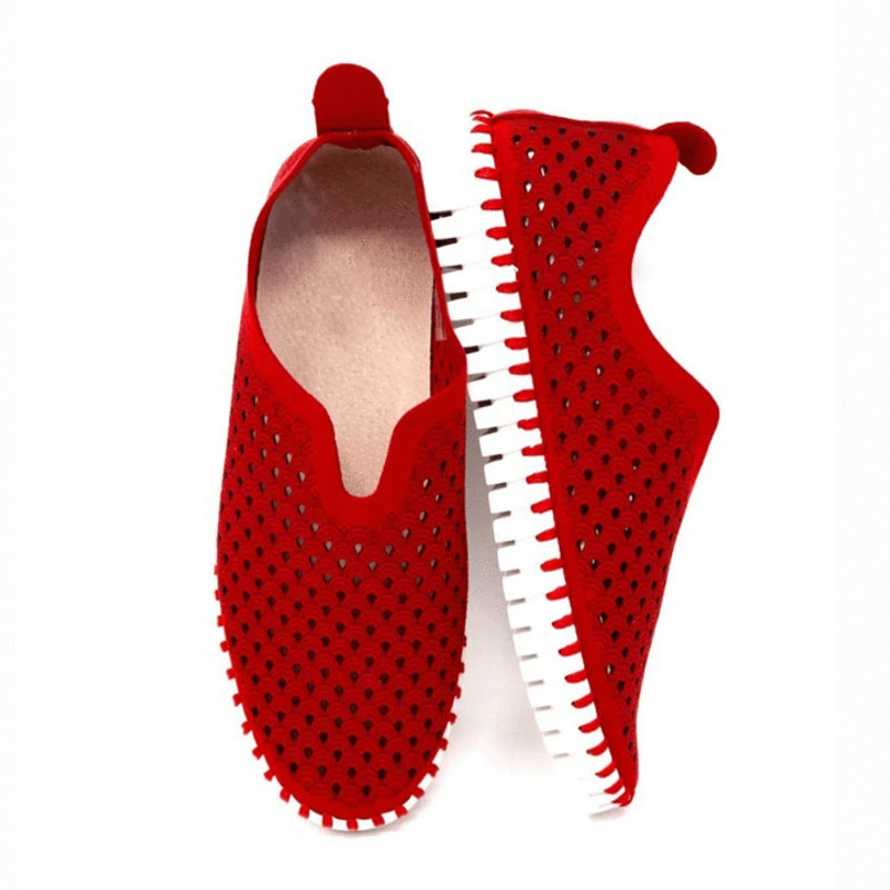 New Fashion Ladies Sneakers Sport Shoes Soft Casual Women's Slip-on Flat Shoes