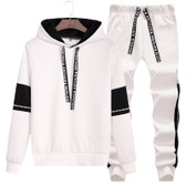 Men's Set Hoodies Pants Suit Casual Hip Hop Men's Sweatshirt And Sweatpants Set