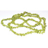 Peridot Chip Necklace 32"