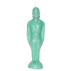 Green Male Candle 7 1/4"