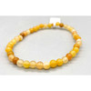 Jade, Yellow Bracelet 4 mm.