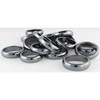 Rounded Hematite Rings (Set Of 100) 6 mm.