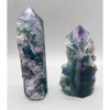 Fluorite, Natural 1 Side Obelisk 1.2-1.7#