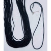 Braided Necklace Black Cord 2 mm. (Set Of 25) 24"