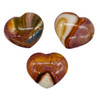 Jasper, Polychrome Heart 1 1/4"