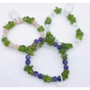 Peridot, Quartz Gemstone Bracelet