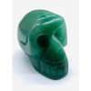Aventurine, Green Skull  approx. 2"