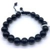 Tourmaline, Black Bracelet 10 mm.