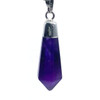 Amethyst Diamond Pendant