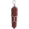 Red Jasper W Wrapped Point