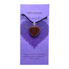 Optimism Purple Aventurine Heart