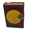 Tree Of Life Aged Looking Paper Leather Journal w/ Latch