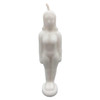 White Woman Candle 6 3/4"