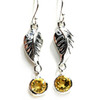 Citrine Sterling Silver Earrings