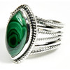 Malachite Ring Size 12