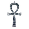 Ankh Silver Plated 4 1/2" X 8"