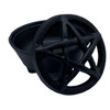 Pentagram Cast Iron Cauldron 3 1/4"