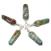 Wire Wrapped Chrysocolla Point (Set Of 5)
