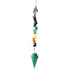 Malachite & Tree Chakra Pendulum