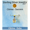 Citrine Pendant Silver