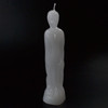 White Male Candle 8"