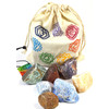 Chakra Natural Stones With Bag (Set Of 7)