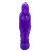 Purple Female Candle 7"