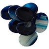 Blue Onyx Worry Stone