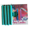 Dark Green Chime Candle 20pk