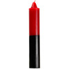 Red/ Black Pillar Candle 9"