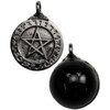 Theban Pentagram with Scrying Disk Pendant