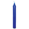 Blue Taper Candle 6"