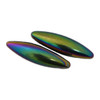 Rainbow Magnetic Hematite Oval Pair 60mm
