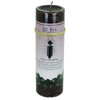 Bliss Pillar Candle with Black Obsidian Pendant