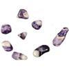 Chevron Amethyst Tumbled Gemstones 1 lb.