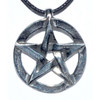 Pentagram Pewter Pendant