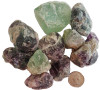 Fluorite Natural Gemstones 1/2 lb.